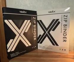 Vault X SV10.5 9 Pocket Card Binder. One black one white New ⭐ - Image 1