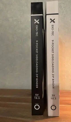 Vault X SV10.5 9 Pocket Card Binder. One black one white New ⭐ - Image 2