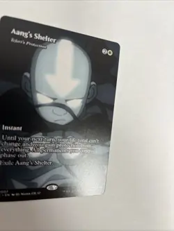 Aang’s Shelter Teferi’s Protection Borderless Nonfoil Card #0007 MTG LP - Image 2
