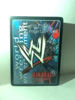 WWE RAW DEAL 2004 UNITED STATES US TITLE BELT Ultra Rare CCG Wrestling Foil Card - Image 2
