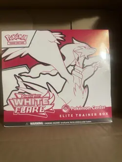 Pokemon TCG: White Flare Pokemon Center ETB Elite Trainer Box Factory Sealed - Image 1