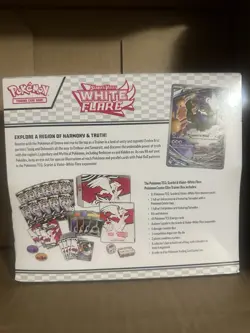 Pokemon TCG: White Flare Pokemon Center ETB Elite Trainer Box Factory Sealed - Image 2