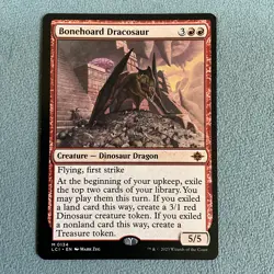 MTG- Bonehoard Dracosaur- Ixalan- Near Mint- MAGIC CARD - Image 1
