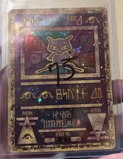 2000 Pokemon Movie Ancient Mew Holo Promo NM - Image 1