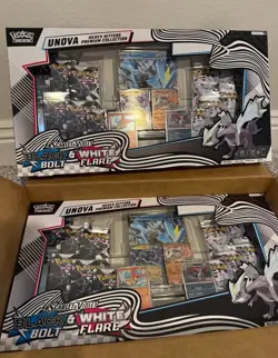 [2 SEALED] Pokemon TCG Unova Heavy Hitters Premium Collection Sealed New - Image 1