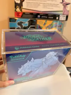 Pokemon Journey Together Pokemon Center Elite Trainer Box + Acrylic Case - Image 3