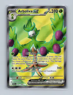 Arboliva ex 207/182 Ultra Rare Destined Rivals Pokemon Near Mint - Image 1
