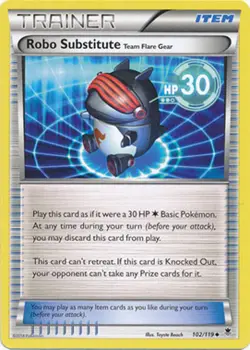 Robo Substitute 102/119 XY Phantom Forces Uncommon PERFECT MINT! Pokemon - Image 1