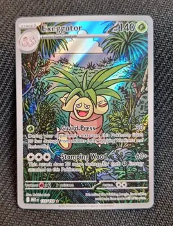 Pokemon Exeggutor Me01: Mega Evolution Illustration Holo 140 HP English 135/132 - Image 1