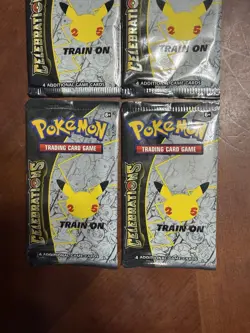 Pokemon TCG: Sword & Shield- (4) CELEBRATIONS Booster Packs- NEW/FACTORY SEALED - Image 3