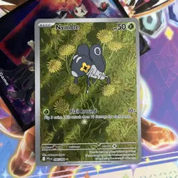 Pokemon TCG Nymble 96/94 Illustration Rare Phantasmal Flames PACK FRESH - Image 1