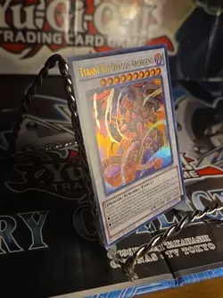 Yugioh Tyrant Red Dragon Archfiend DPDG-EN030 Ultra Rare 1st Edition NM - Image 2