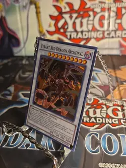 Yugioh Tyrant Red Dragon Archfiend DPDG-EN030 Ultra Rare 1st Edition NM - Image 3