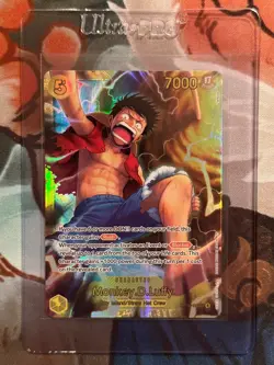 Monkey D Luffy OP15 SEC 119 Adventure On Kami’s Island ENGLISH Bell Luffy - Image 1