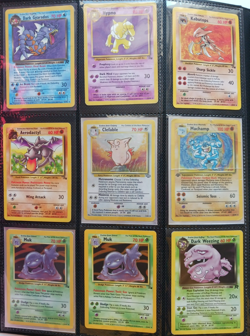 Pokemon WOTC Vintage Collection Holo Rare + New Era Cards Binder Folder HP-NM - Image 2