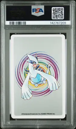 2000 POKEMON SILVER VERSION PLAYING CARDS 8 OF SPADES #136 FLAREON PSA 10 - Image 2
