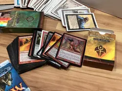 LARGE Card Lot Vintage Magic the Gathering White / Black Border + More - Image 3