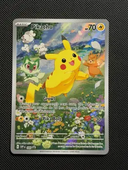 Pokemon Card TCG Pikachu SVP 088 Black Star Promo 88 Paldea Adventure Chest NM A - Image 1