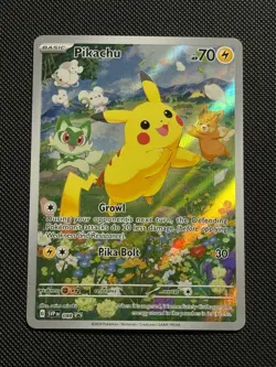 Pokemon Card TCG Pikachu SVP 088 Black Star Promo 88 Paldea Adventure Chest NM B - Image 1