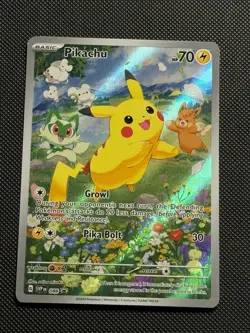 Pokemon Card TCG Pikachu SVP 088 Black Star Promo 88 Paldea Adventure Chest NM D - Image 1