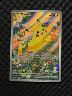 Pokemon Card TCG Pikachu SVP 088 Black Star Promo 88 Paldea Adventure Chest NM E - Image 1