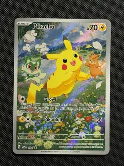 Pokemon Card TCG Pikachu SVP 088 Black Star Promo 88 Paldea Adventure Chest NM I - Image 1