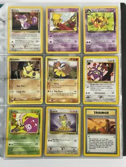 Pokemon Card Collection VTG Binder Holo Rare E-Reader WoTC Meganium Tyranitar - Image 5