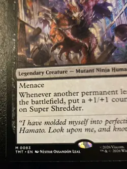 Super Shredder 0083 Mythic Teenage Mutant Ninja Turtles Magic: The Gathering - Image 4