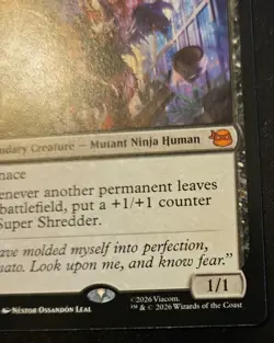 Super Shredder 0083 Mythic Teenage Mutant Ninja Turtles Magic: The Gathering - Image 5