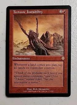 Tectonic Instability Invasion Regular MTG - Image 1