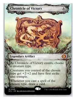 Chronicle of Victory (Showcase) M Lorwyn Eclipsed 346 NM - Image 1
