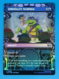 Donatello's Technique (Showcase) Teenage Mutant Ninja Turtles Foil - Image 1