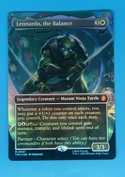 Leonardo, the Balance - Commander: Teenage Mutant Ninja Turtles Foil - Image 1