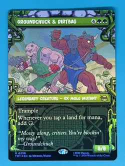 Groundchuck & Dirtbag (Showcase) Teenage Mutant Ninja Turtles Foil - Image 1