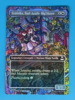 Jennika, Bad Apple Big Sister (Borderless) Teenage Mutant Ninja Turtles Foil - Image 1