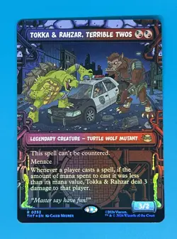 Tokka & Rahzar, Terrible Twos (Showcase) Teenage Mutant Ninja Turtles Foil - Image 1