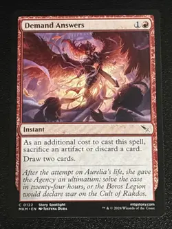 MTG Murders at Karlov Manor Demand Answers 0122 NM - Image 1