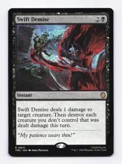 Swift Demise 0021 (R) MTG Commander Teenage Mutant Ninja Turtles (TMC) - Image 1