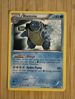 Pokemon TCG Blastoise Boundaries Crossed 31/149 Near Mint - Image 1