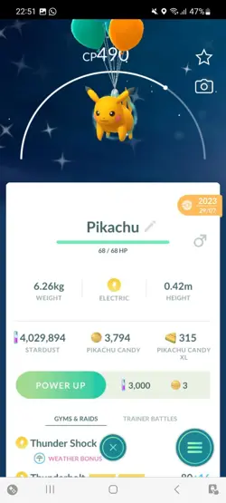 Pokemon Go Shiny Pikachu Balloons - Image 1