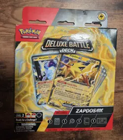 Pokemon Deluxe Battle Deck Zapdos ex/Miraidon ex -NEW - Image 1