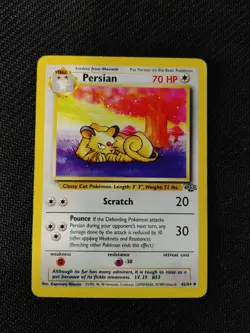 Persian 42/64 - Uncommon - Jungle - Pokemon TCG WOTC MP - Image 1