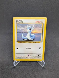 Pokemon TCG Dratini Base Set 26/102 Regular Unlimited Uncommon LP - Image 1