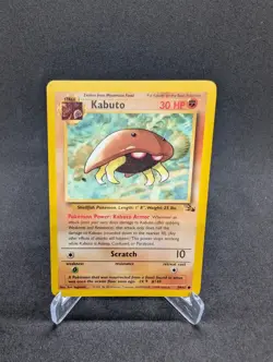 Pokemon TCG - Kabuto 50/62 Fossil - WOTC Vintage 1999 LP - Image 1