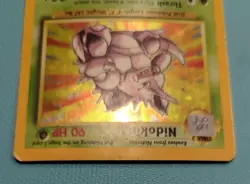 Pokemon Vintage Holo Nidoking Base Set 11/102 WotC 1999 - Image 3