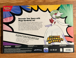 Pokemon Ascended Heroes Premium Poster Collection - Mega Gardevoir New - Image 2