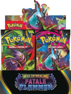 Pokemon Fatale Flammen Display Booster Box Mega Entwicklung NEU OVP DE SEALED - Image 2