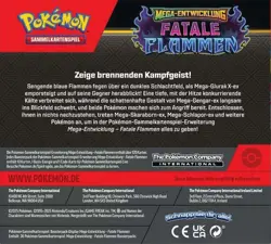 Pokemon Fatale Flammen Display Booster Box Mega Entwicklung NEU OVP DE SEALED - Image 3