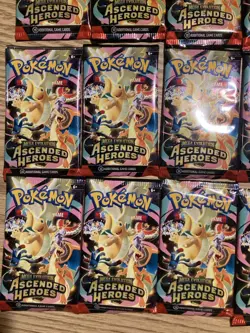 Pokemon TCG Ascended Heroes Booster Pack lot x28 New Sealed with Free Shipping - Image 5