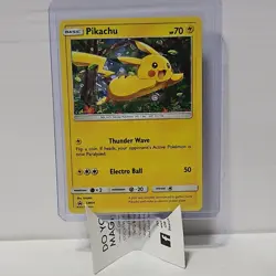 Pokemon Pikachu SM Promo Holo Basic SM04 70HP Promo - Image 1